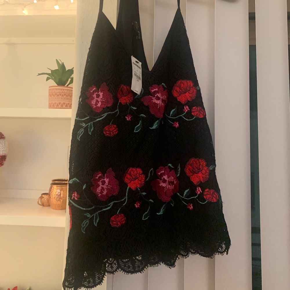 NWT EXPRESS Black Top, small